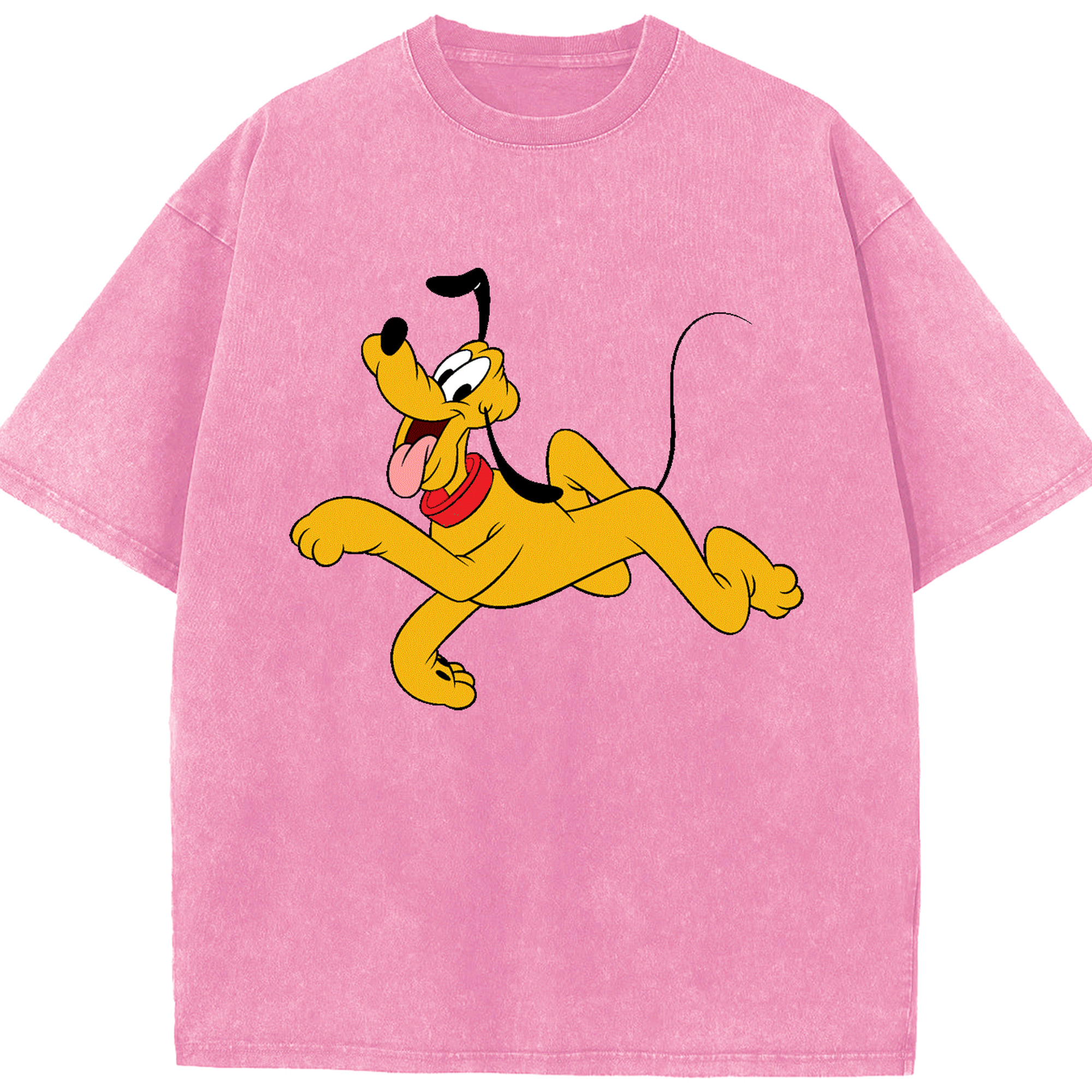 （画像用） ミッキーマウス Mickey Mouse 綿100% ヴィンテージ風 半袖Tシャツ（フロントプリント）